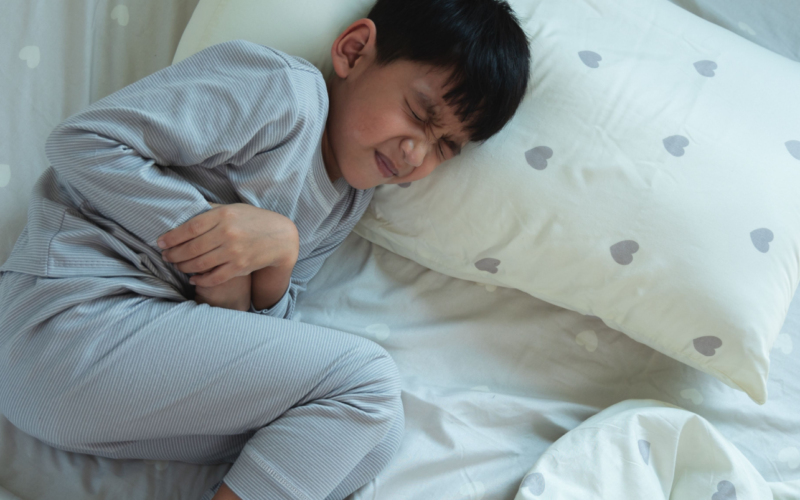 Boy Lying in Bed - NU Hospital